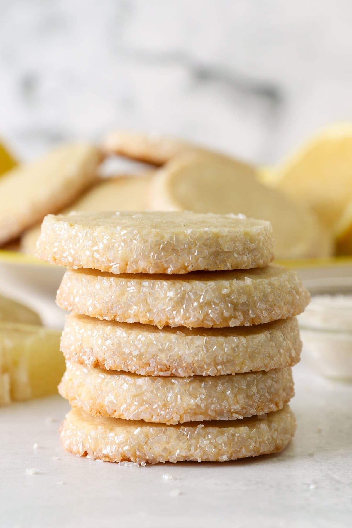 Lemon Shortbread Cookies