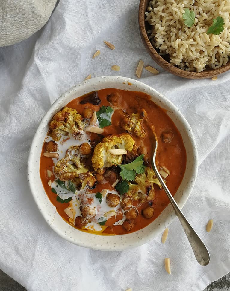 Cauliflower & Chickpea Tikka Masala