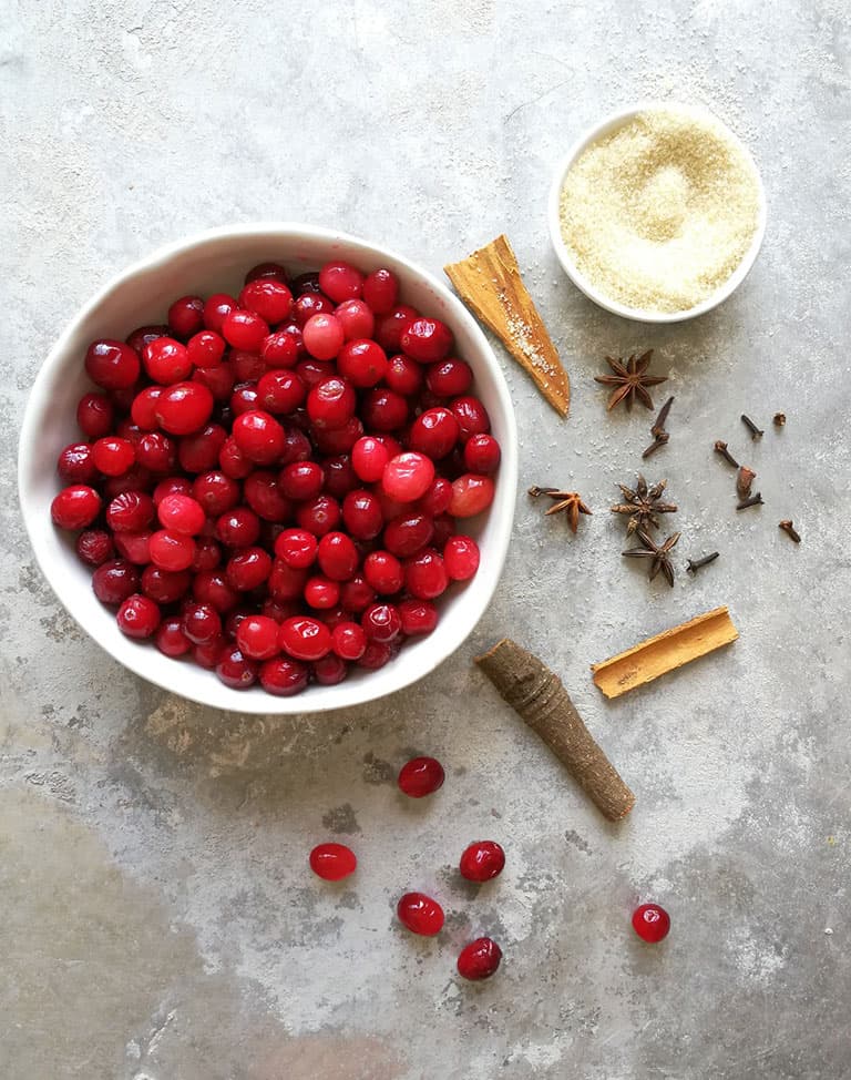 Spiced Cranberry Compote