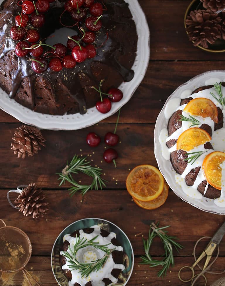 Luxury Fruit Cake - 2 ways