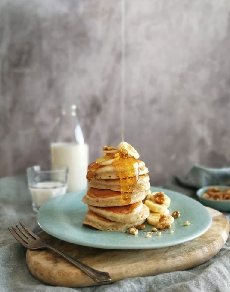 Banana Bread Hot Cakes
