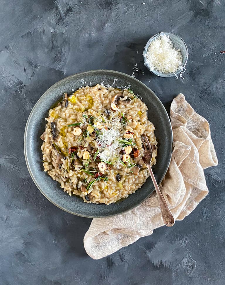 Instant Pot Mushroom Risotto