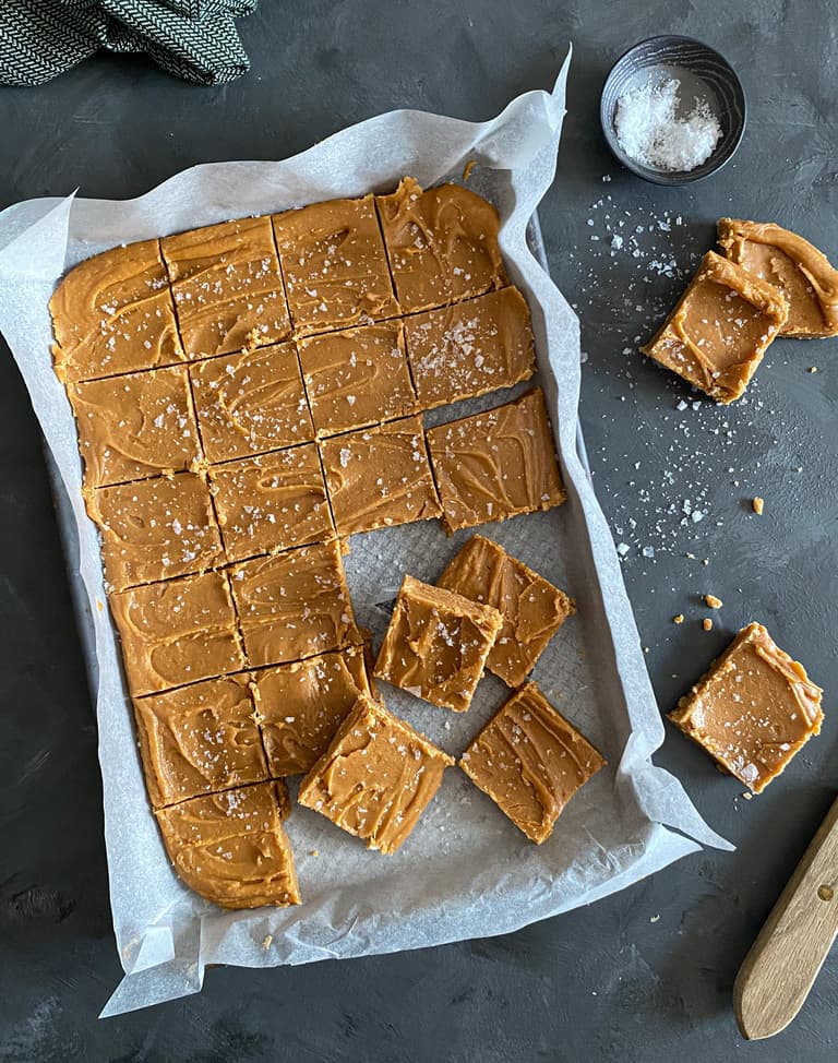 Salted Caramel Fudge