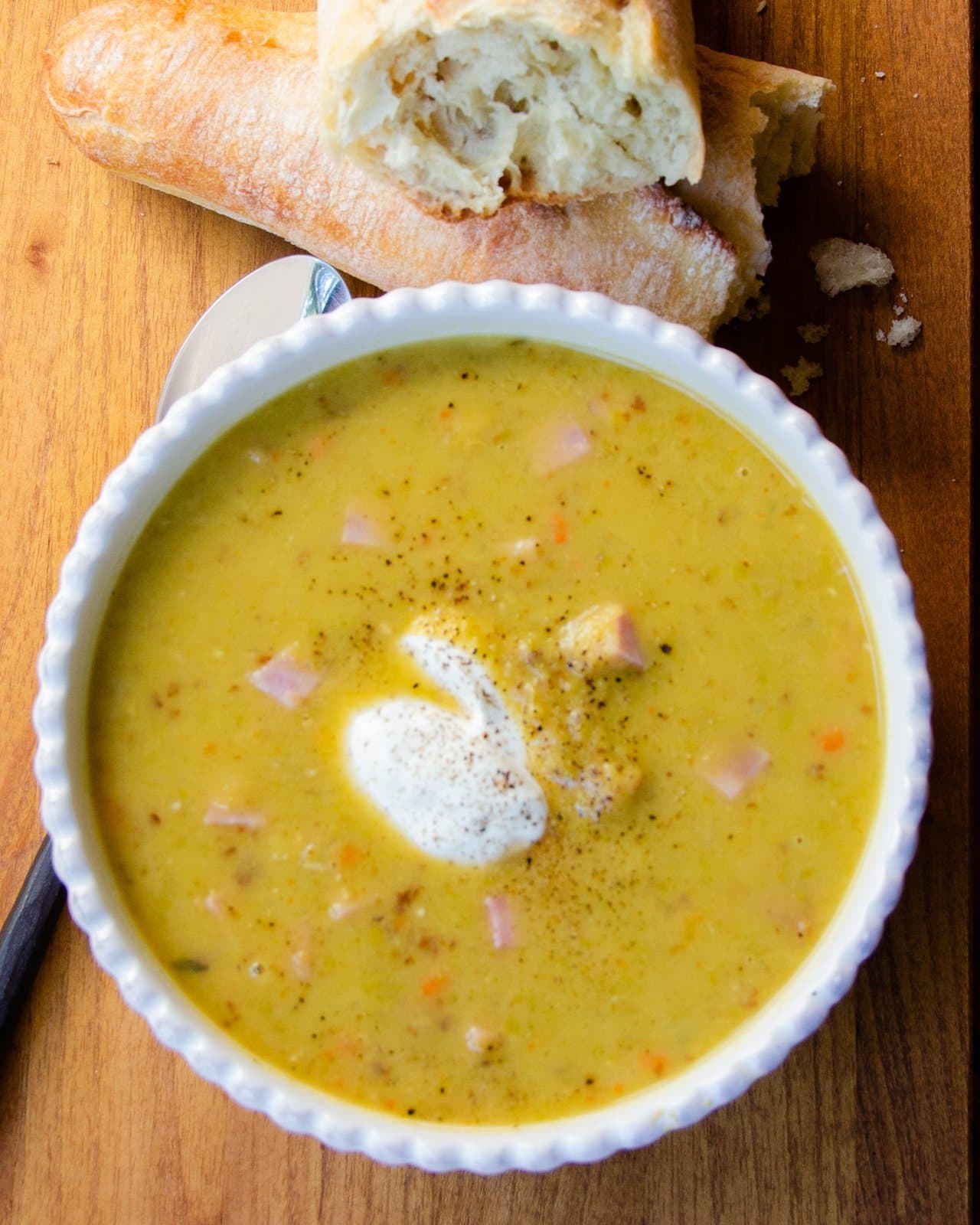 Split Pea Soup - Pressure Cooker Version