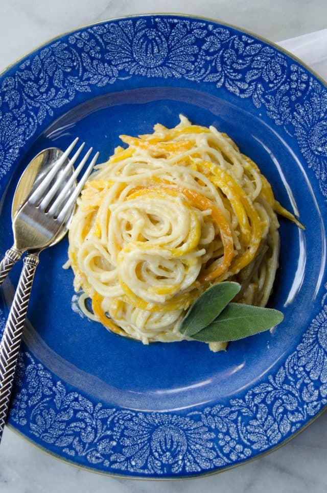 Butternut Spaghetti Alfredo
