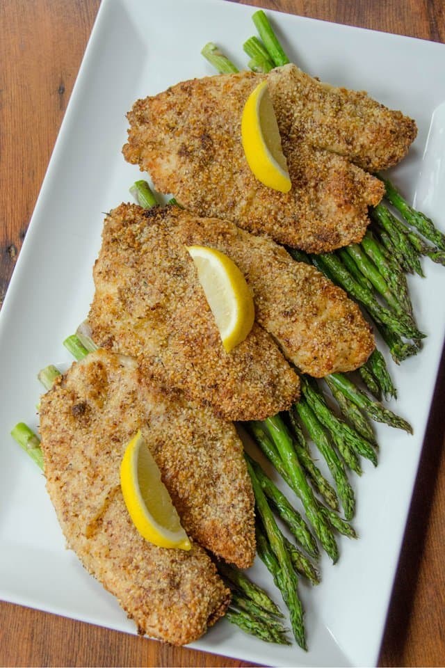 Lemon Almond Tilapia