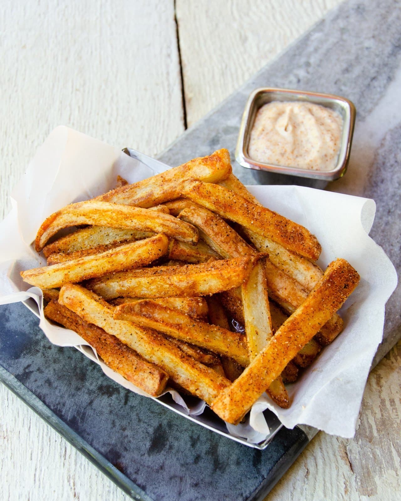Cajun French Fries with Creole Sauce