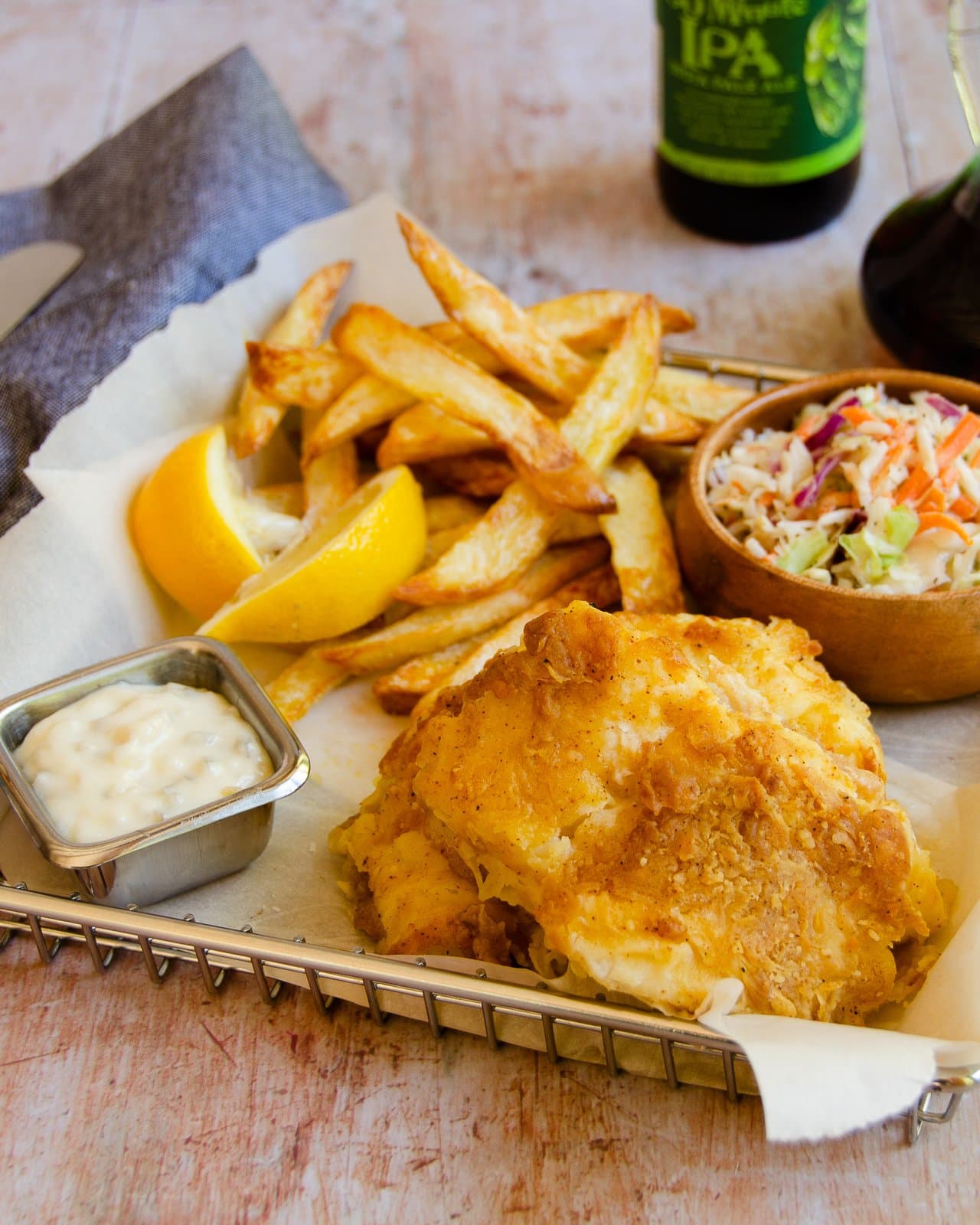 Air Fried Beer Battered Fish