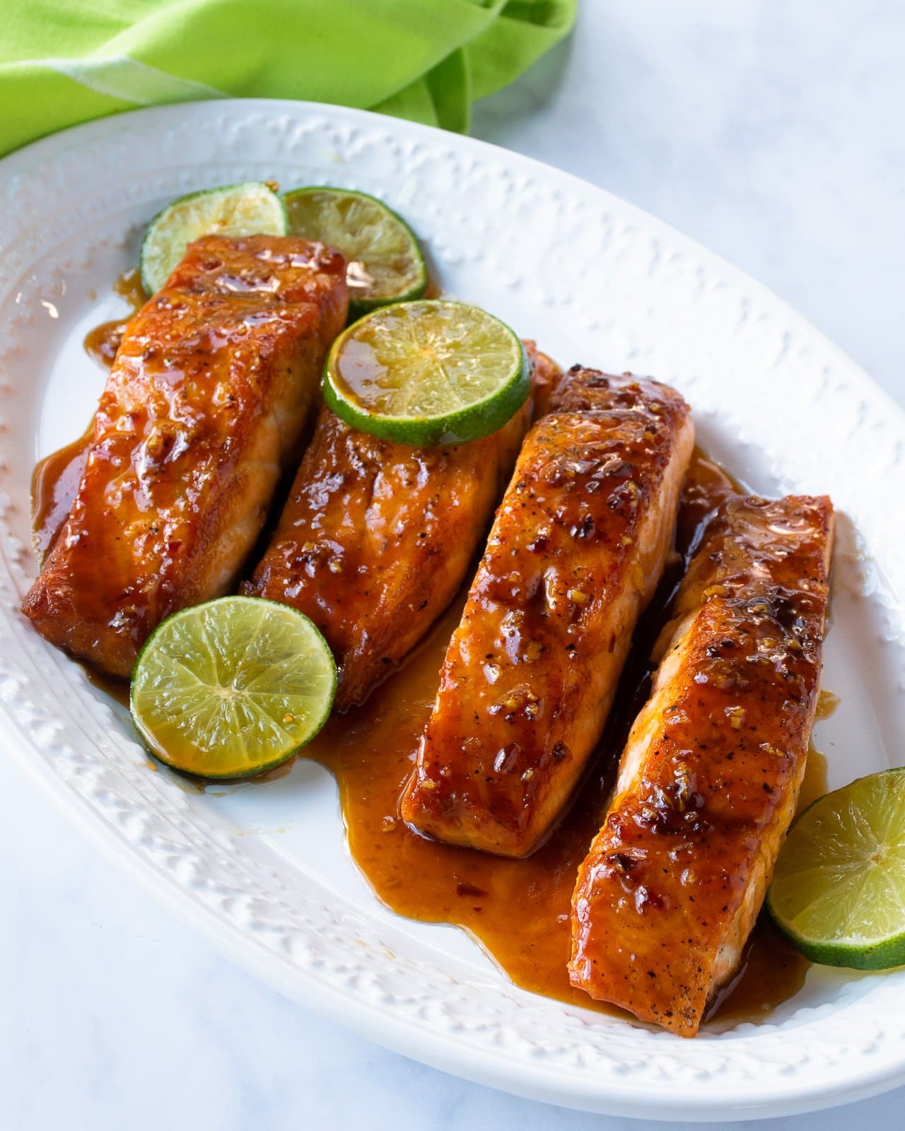 Honey Soy Glazed Salmon