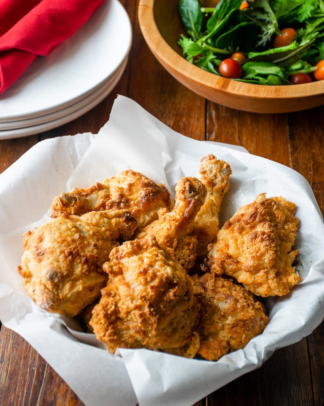 Air Fryer Buttermilk Fried Chicken