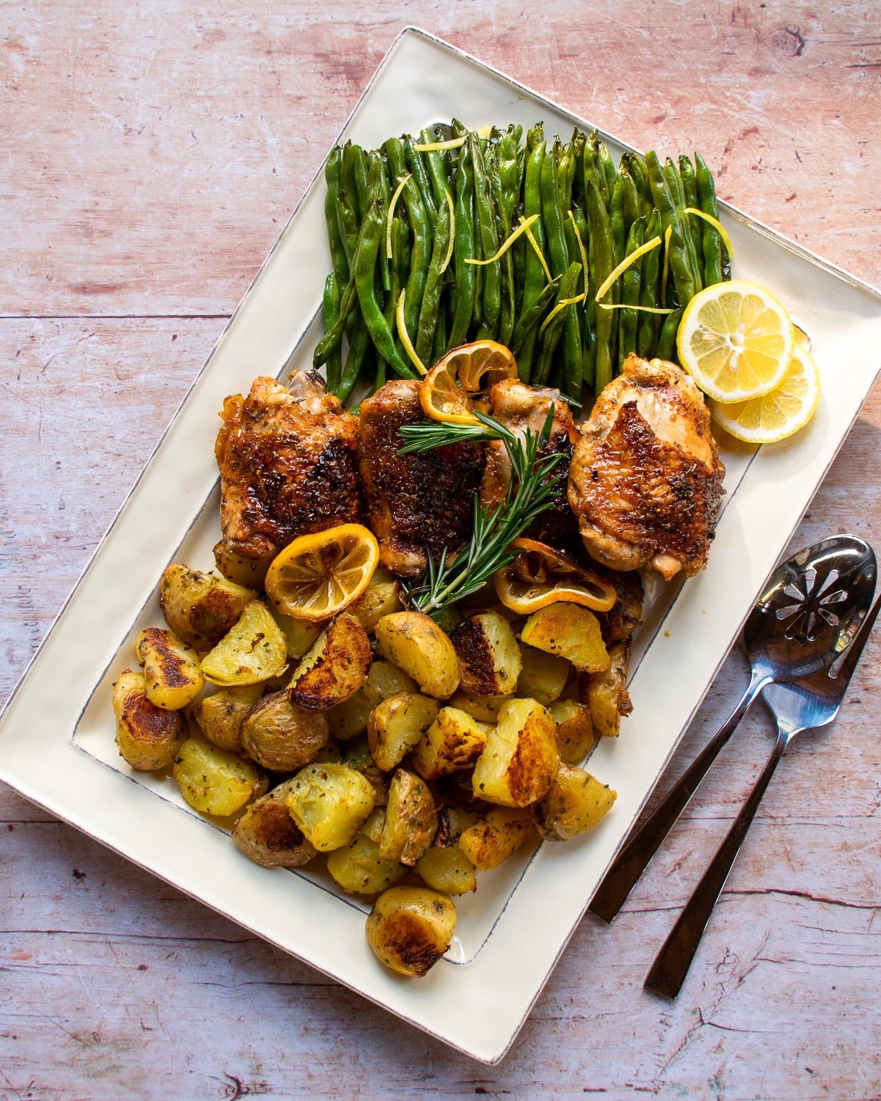 Honey Baked Chicken Sheet Pan Dinner