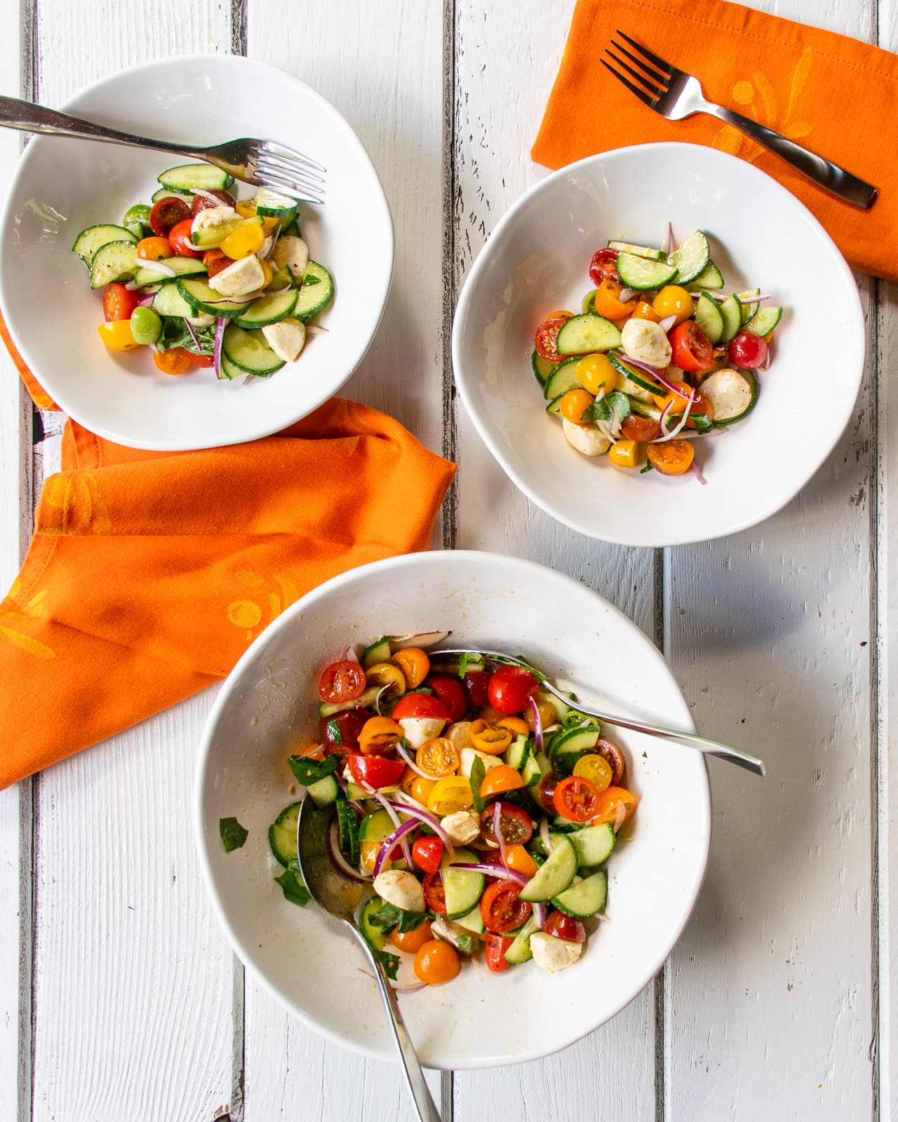 Tomato and Cucumber Salad