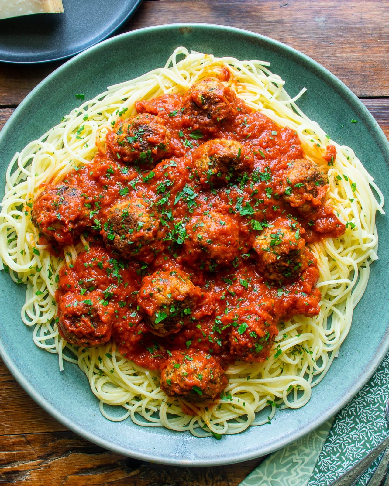 Zucchini “Meatballs” - Oven Version