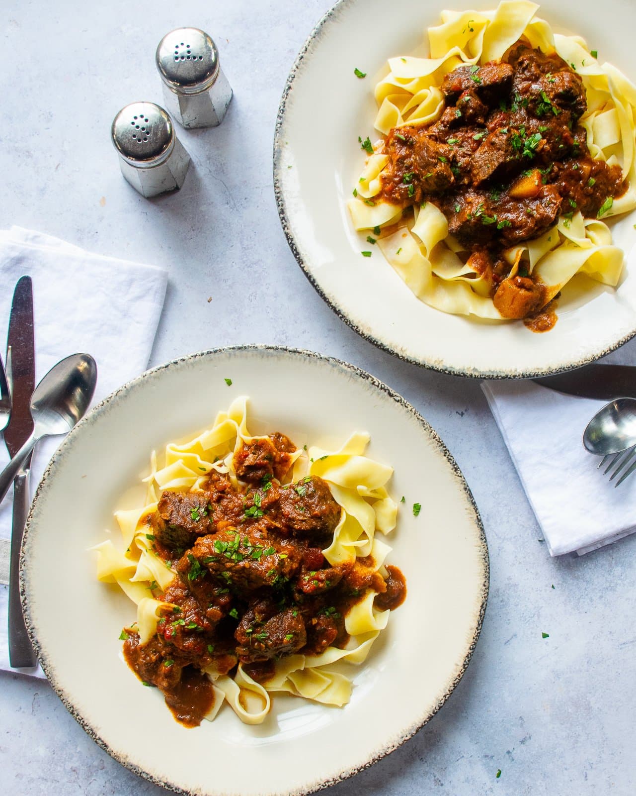 Hungarian Beef Goulash - Pressure Cooker