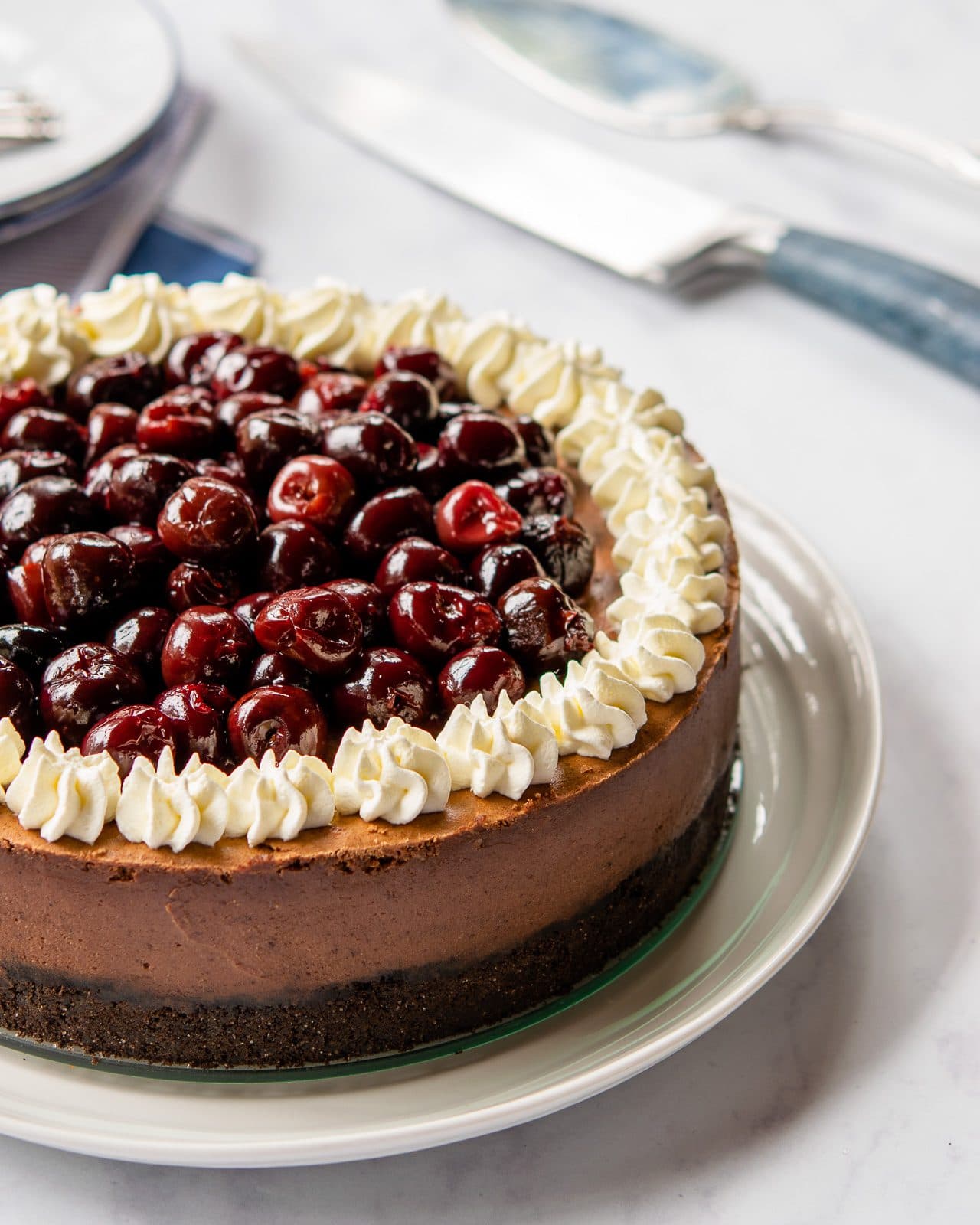 Black Forest Cheesecake - Air Fryer Version