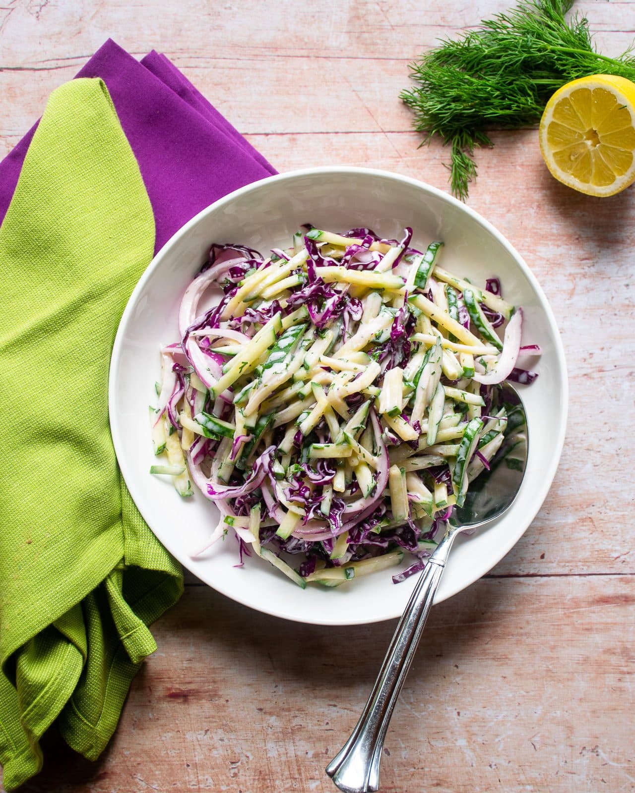 Cool Cucumber Slaw
