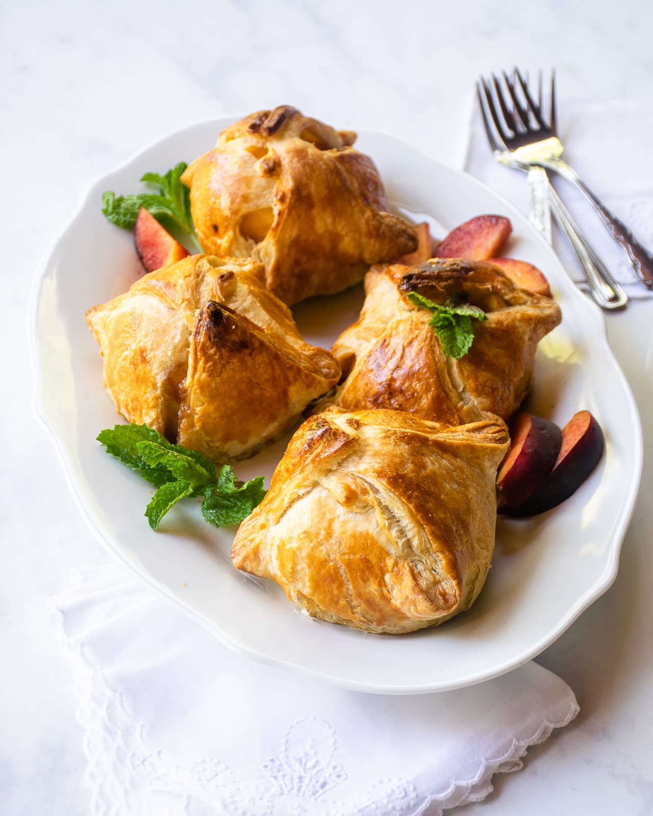 Peach Dumplings