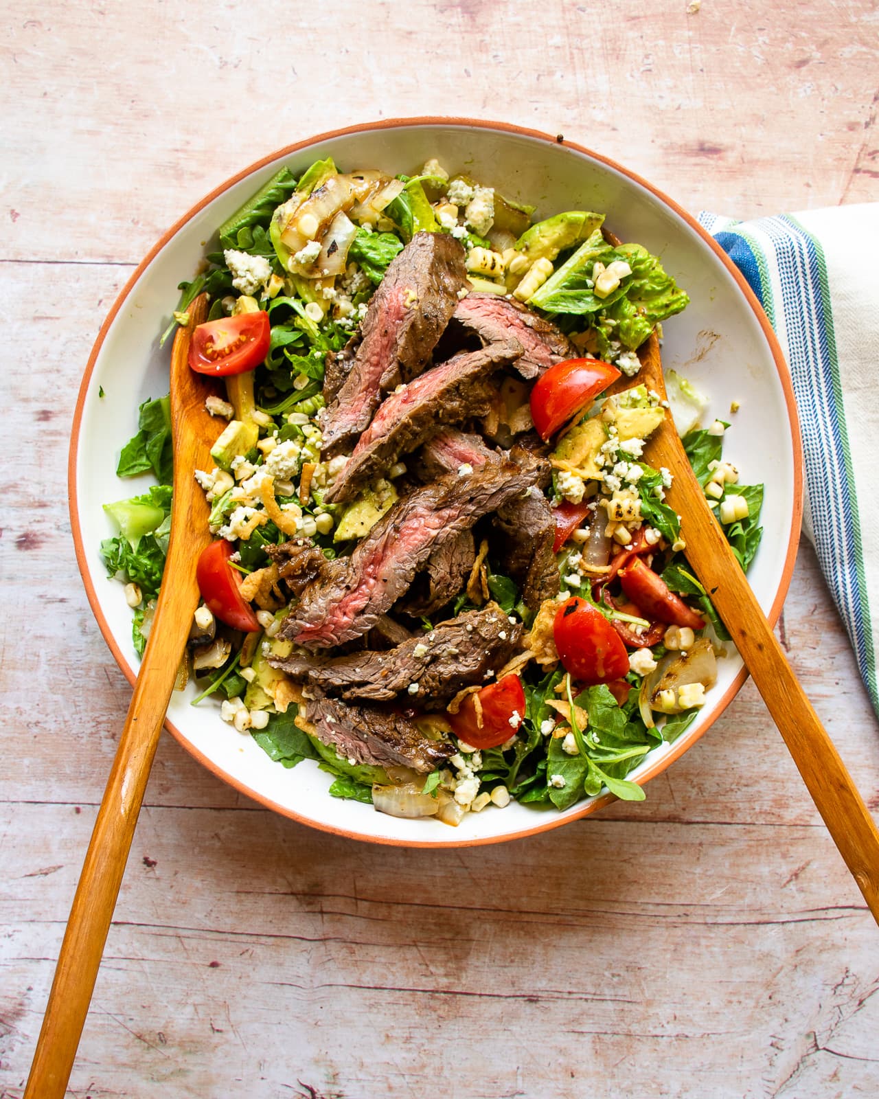 Grilled Skirt Steak Salad