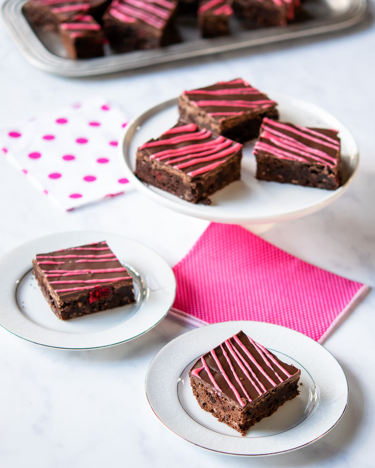 Chocolate Raspberry Brownies