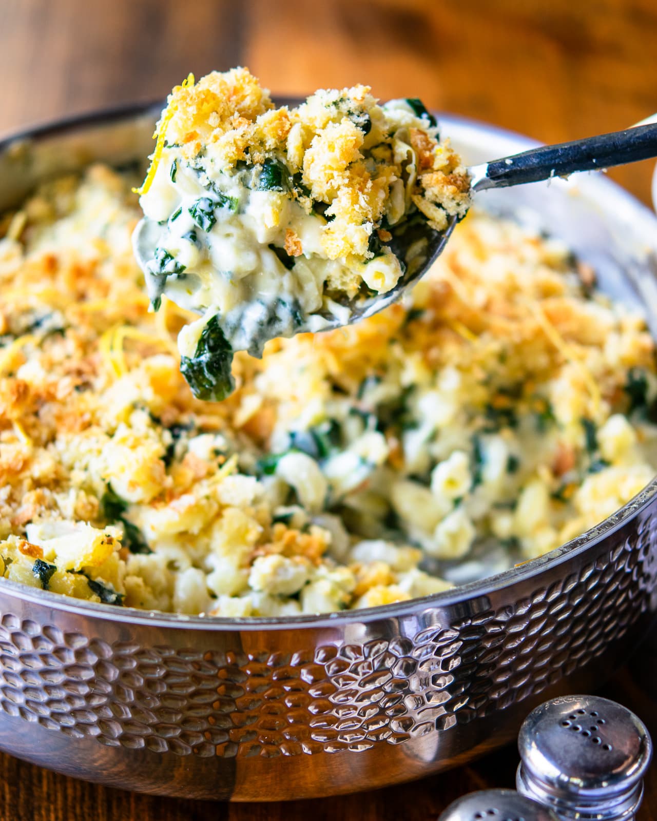 Spinach and Artichoke Mac and Cheese