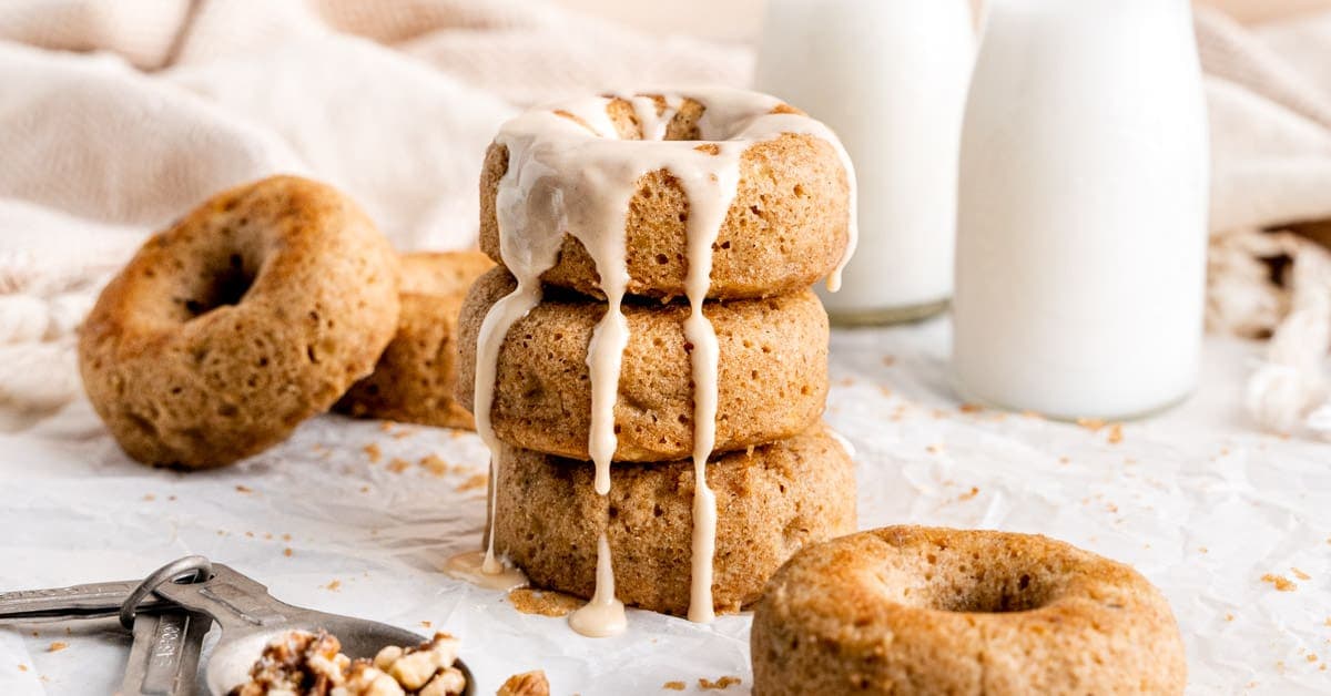 Banana Baked Donuts