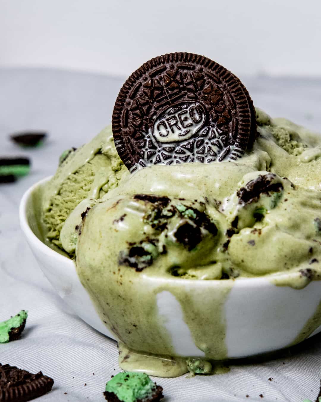 Mint Oreo Ice Cream