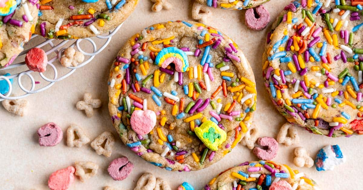 Lucky Charms Cookies