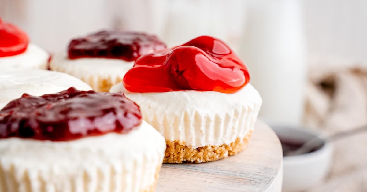 Easy Mini No Bake Cheesecake Bites