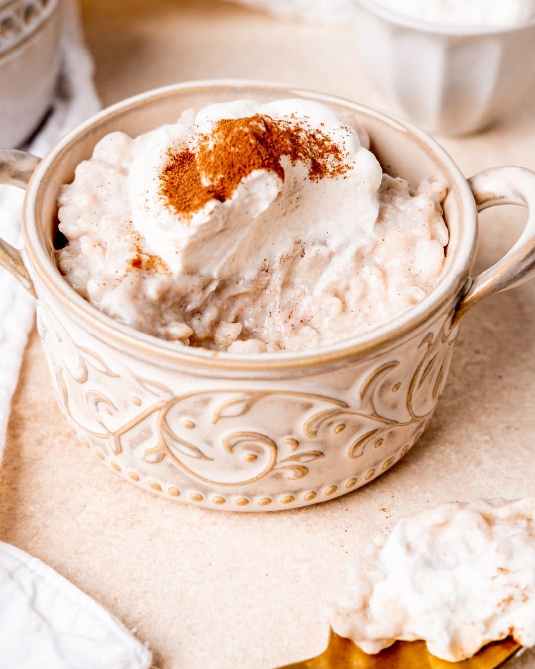 Maple Cinnamon Rice Pudding