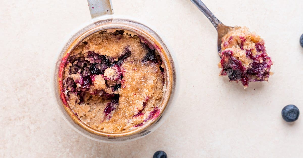 Blueberry Muffin in a Mug