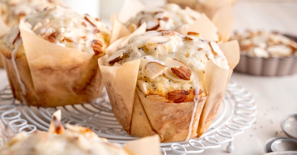Almond Poppy Seed Muffins