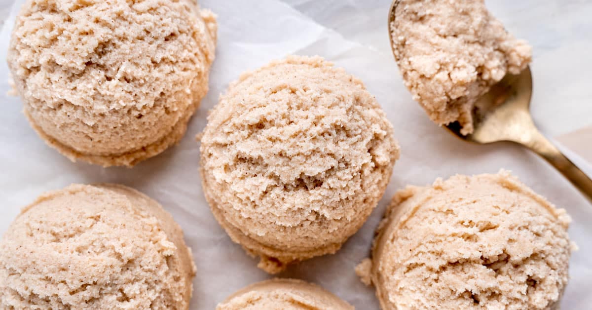 Edible Snickerdoodle Cookie Dough