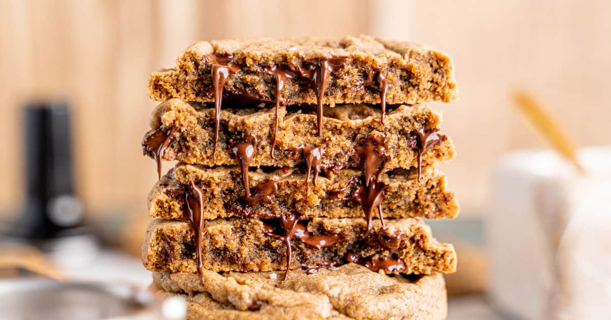 Salted Espresso Chocolate Chip Cookies