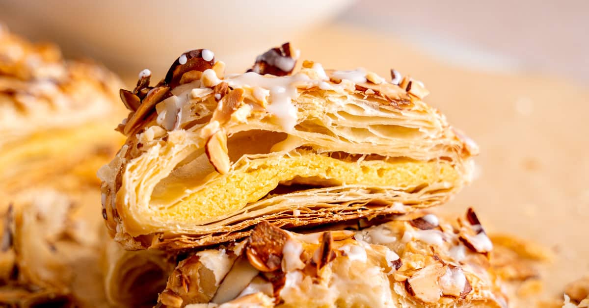 Easy Braided Almond Danish Pastry