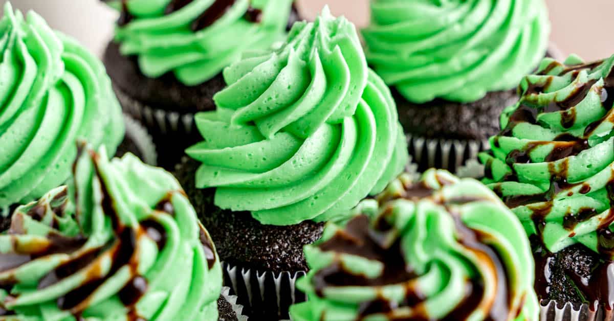 Chocolate Mint Cupcakes