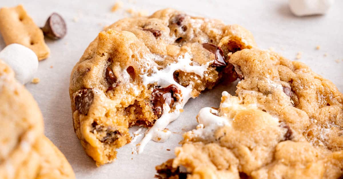 Easy S'mores Cookie Recipe