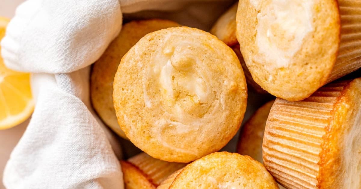 Lemon Cream Cheese Muffins