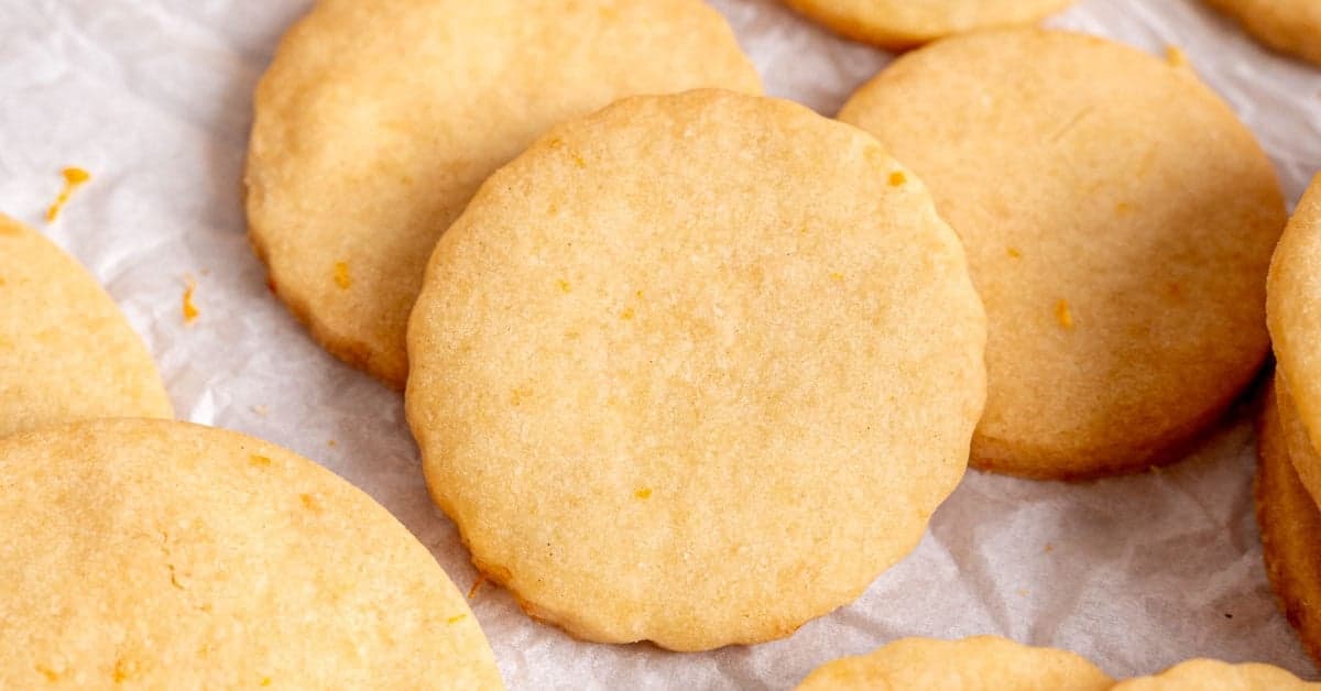Honey Orange Shortbread Cut-Out Cookies (No-Chill)