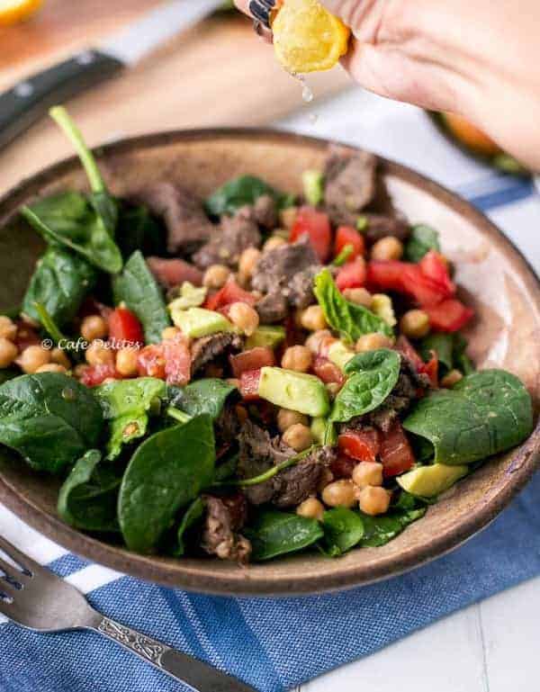 Lamb and Chickpea Salad