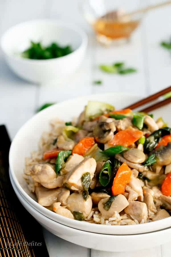 Honey Mustard Chicken Stir Fry