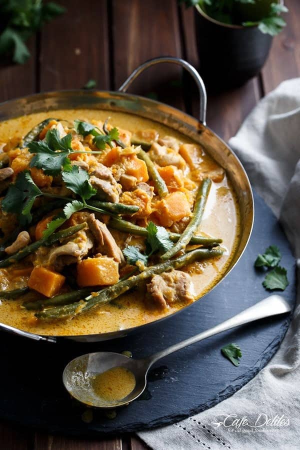 Chicken and Butternut Squash Curry