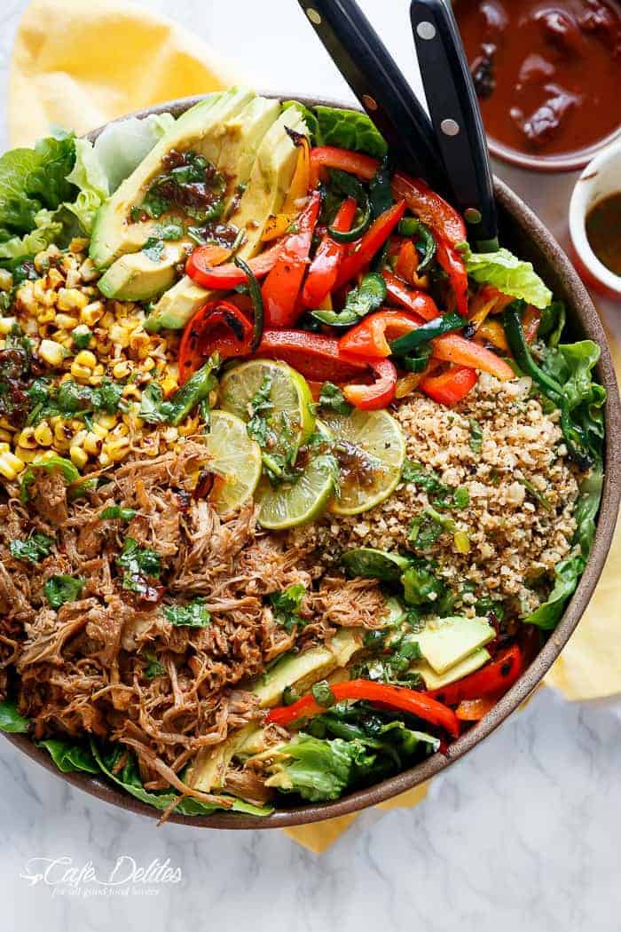 Chipotle Lime Carnitas Salad
