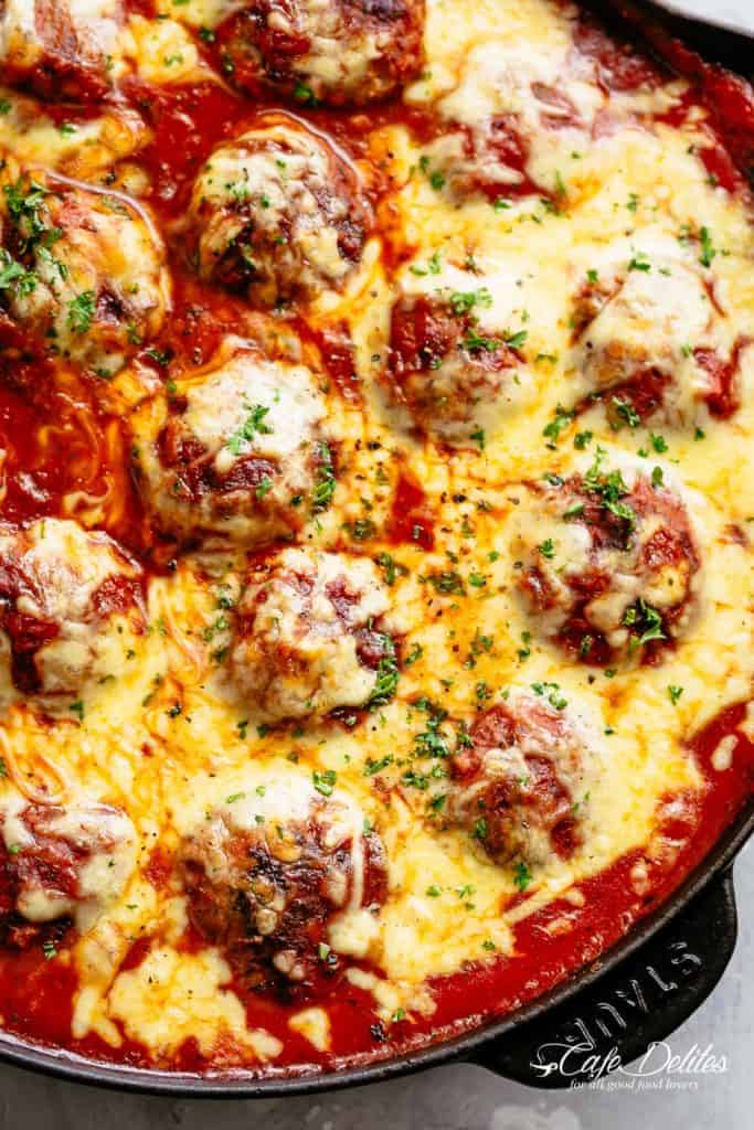 Cheesy Meatball Recipe