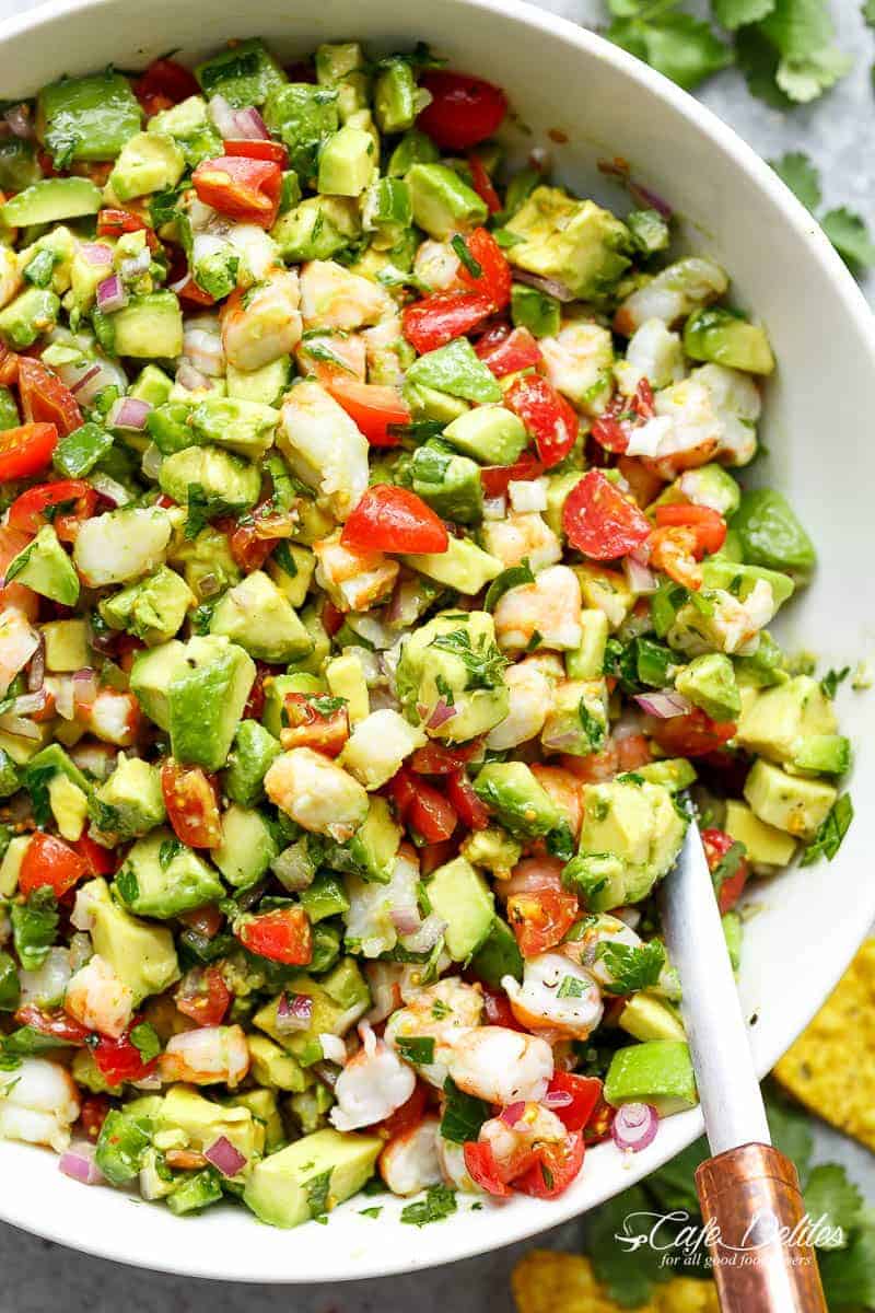 Chunky Shrimp Guacamole