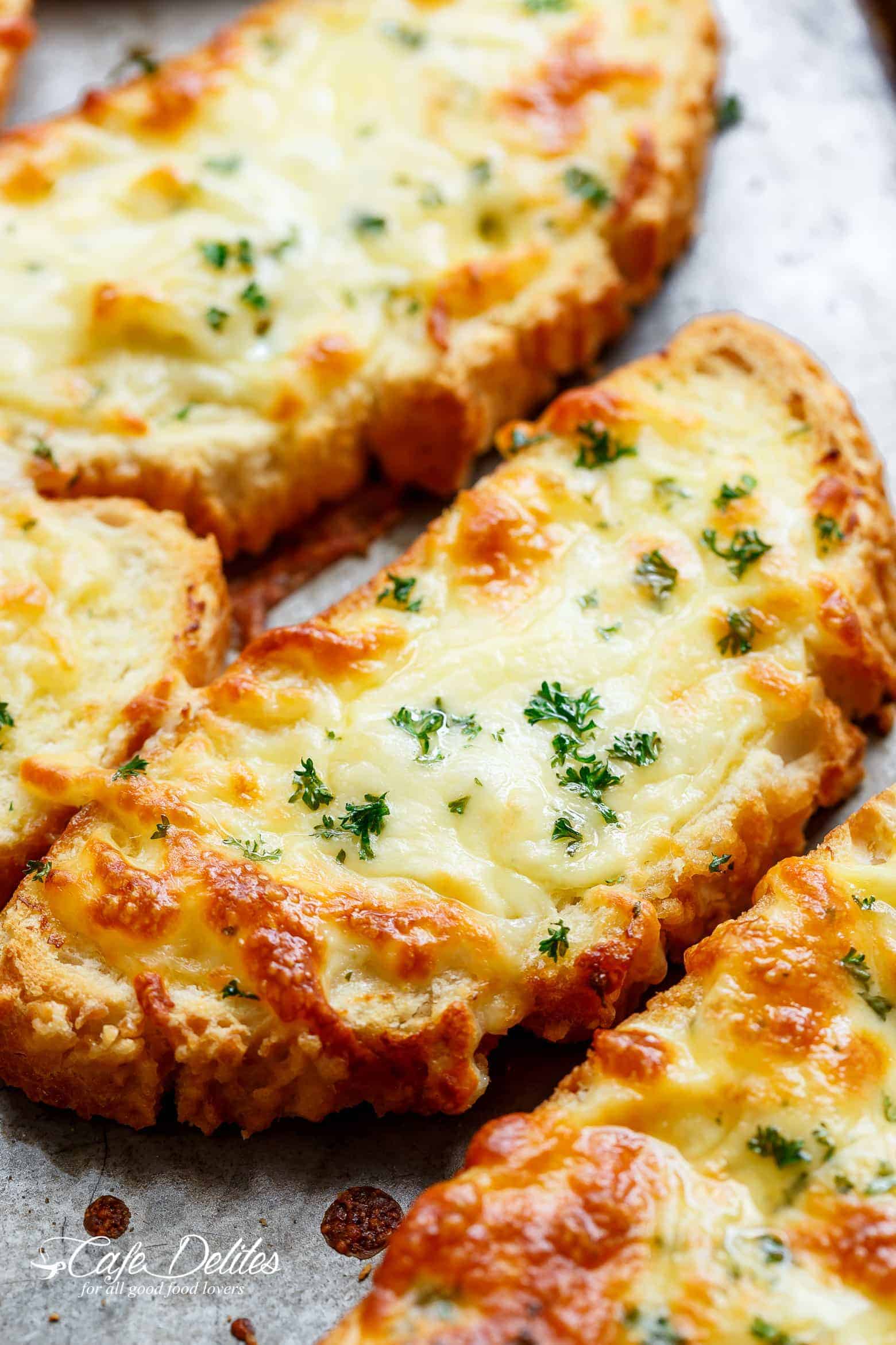 Single Serve Garlic Cheese Bread