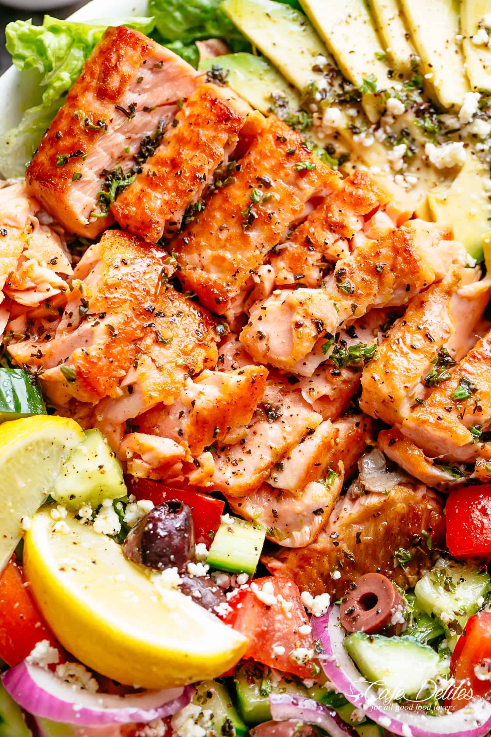 Avocado Salmon Salad