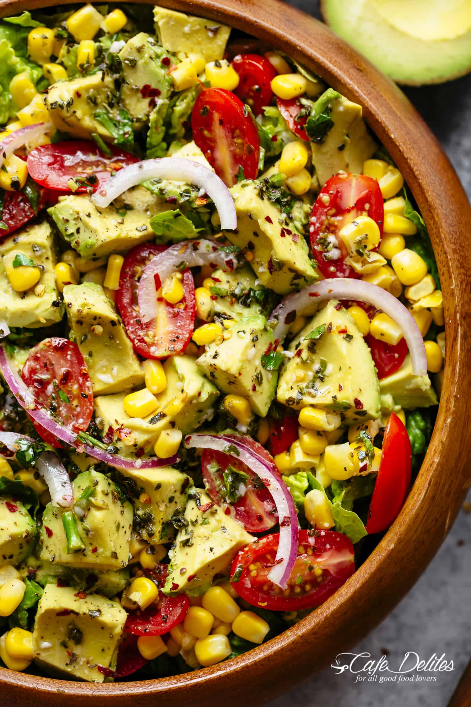 Avocado Tomato Corn Salad