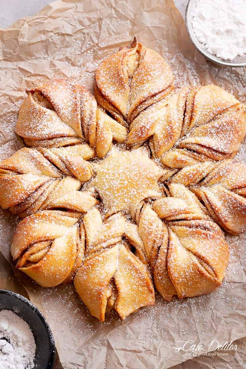 Star Christmas Bread