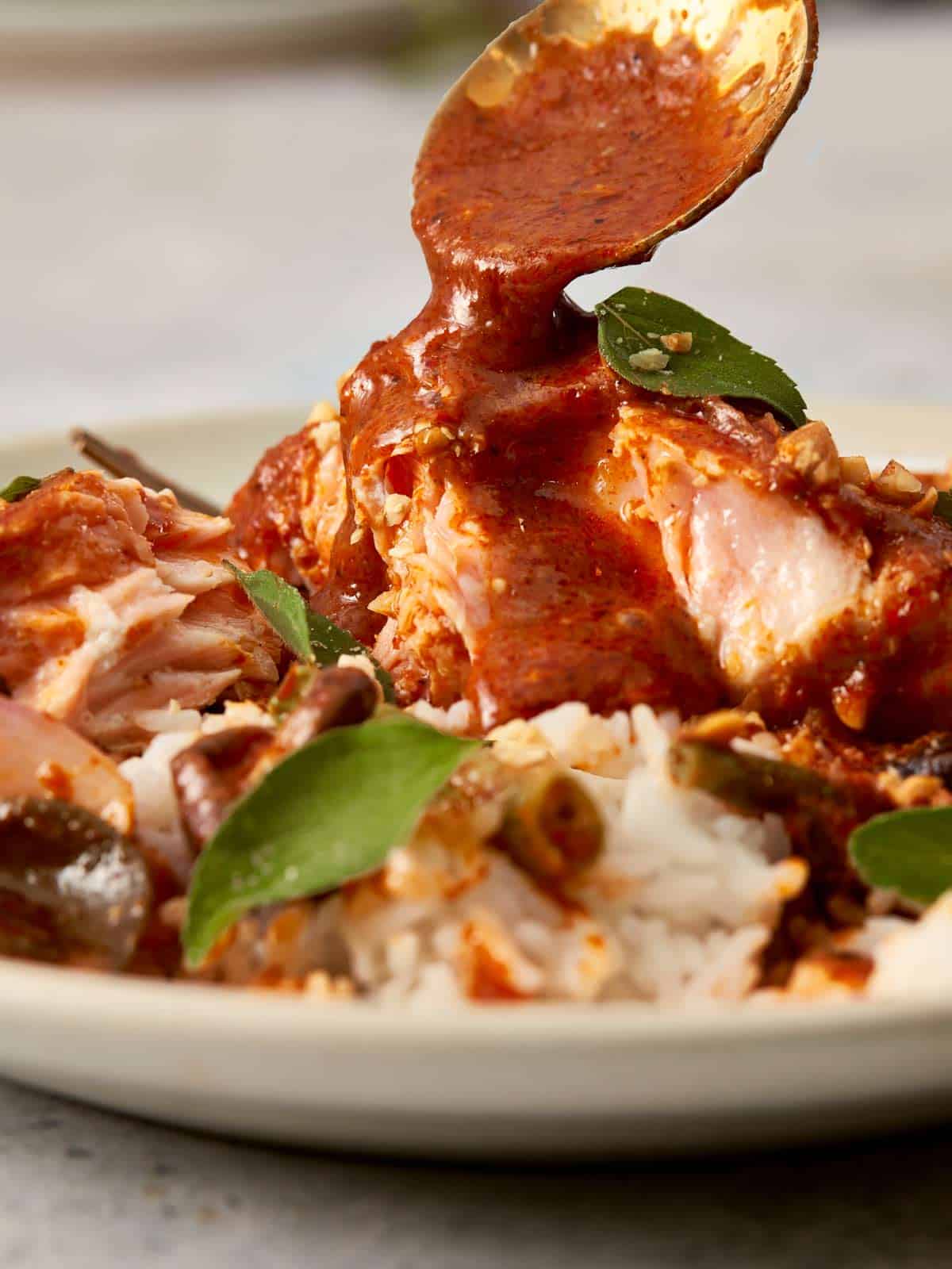 Salmon Panang Curry Recipe