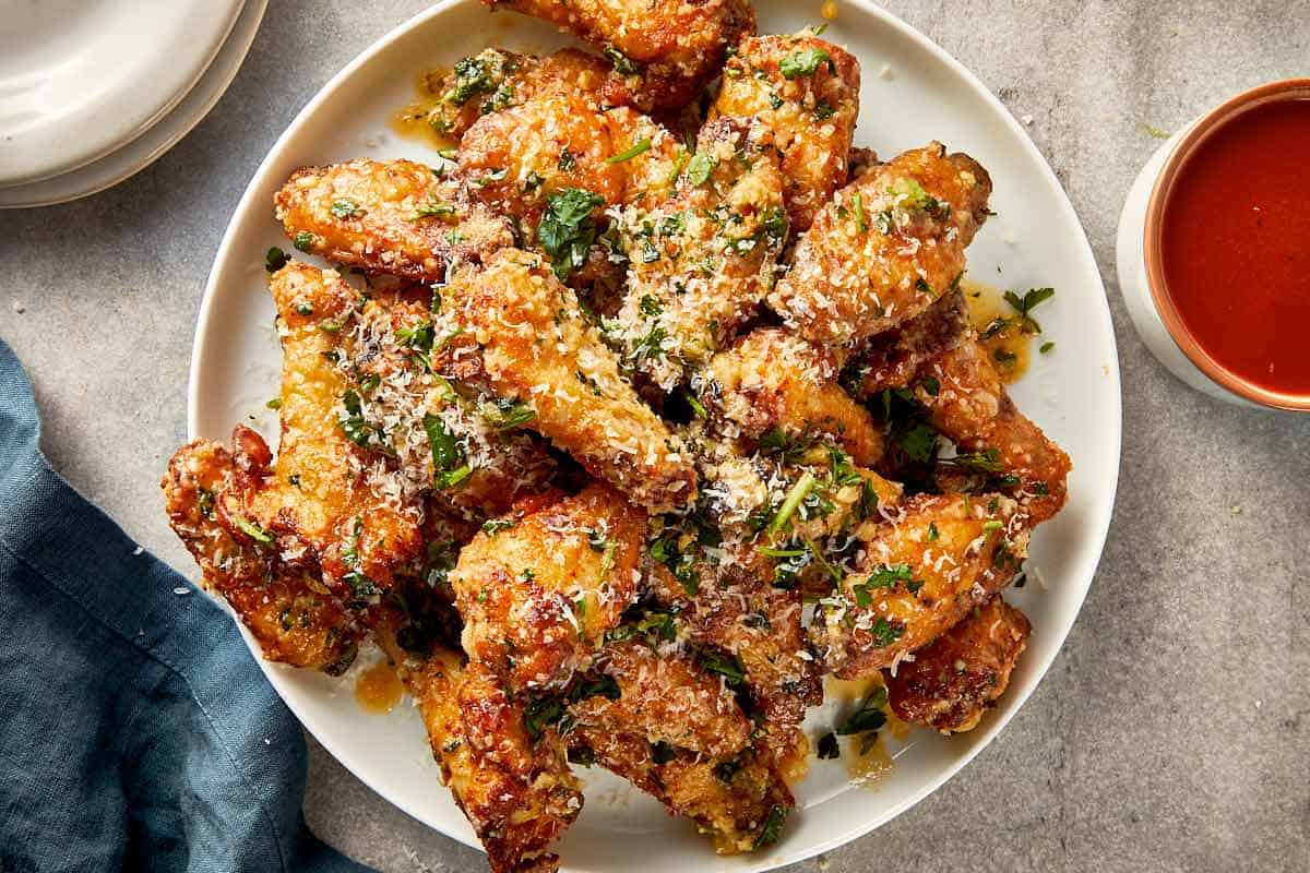 Garlic Parmesan Wings Recipe